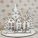 Archivos de Corte Láser CNC para Decoración Navideña Personalizada y Creativa