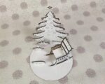 Decoración Navideña: Árbol de Navidad en Arte CNC Láser Personalizado - Imagen 2
