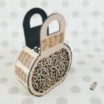 Cartera Flexible de Madera Personalizada para Corte Láser CNC - Regalos Únicos y Ecológicos