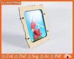 Marco para fotos - Archivo vectorial para corte láser, SVG y DXF para CNC