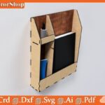 Repisa de Pared Personalizada - Soporte para Corte Láser y Vectores CNC Optimizados