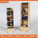 Organizador de Escritorio Alto para Estudiantes - Estante para Suministros y Plumones