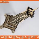 Rompecabezas 3D Torre Eiffel para Corte Láser CNC - Archivos Personalizables Descargables