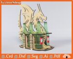 Soporte de Cerveza en Forma de Dragón - Diseño de Six Pack para Corte Láser CNC - Imagen 4