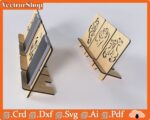 Soporte para celular personalizable en formato vectorial para corte láser CNC - Fácil de usar - Imagen 4