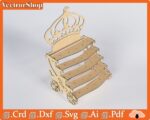 Estante de Mesa Decorativo para Fiestas - Soporte CNC para Dulces y Decoraciones - Imagen 2