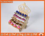 Estante de Mesa Decorativo para Fiestas - Soporte CNC para Dulces y Decoraciones - Imagen 4