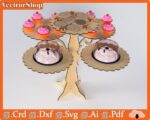 Soporte Personalizado para Pasteles - Decoración de Mesa con Corte Láser Elegante y Único - Imagen 2