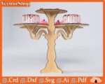 Soporte Personalizado para Pasteles - Decoración de Mesa con Corte Láser Elegante y Único - Imagen 3