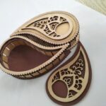 Caja decorativa Yin Yan para corte láser - Diseño único y elegante para personalización