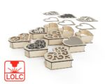 Cajas de amor en forma de corazón para corte láser CNC - Diseño personalizable y creativo - Imagen 3