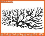 Ramas de árbol para corte láser CNC - Planos vectoriales para decoración y artesanía - Imagen 5