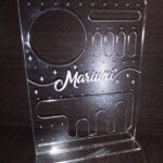 Porta Aretes y Anillos de Acrílico 3mm - Soporte Elegante para Joyas Artesanales