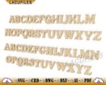 Letras decorativas para corte láser - Vectores CNC personalizables para manualidades y decoración - Imagen 7