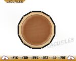 Portalápices de Corte Láser | Caja Circular Estilo Árbol para Decoración de Escritorio CNC - Imagen 6