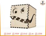 Cajas de Halloween Malgeniadas para Corte Láser - Diseños Únicos y Personalizables - Imagen 3