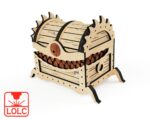 Cofre monstruo para corte láser | Caja de almacenamiento y regalo Halloween | Vectores CNC - Imagen 2