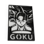 Cuadro de Honor Personalizado de Son Goku - Decoración de Pared de Anime para Fans