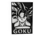 Cuadro de Honor Personalizado de Son Goku - Decoración de Pared de Anime para Fans - Imagen 4