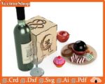 Caja de Luz Decorativa para Corte Láser - Plantillas de Amor y Vectores Creativos - Imagen 3