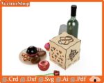 Caja de Luz Decorativa para Corte Láser - Plantillas de Amor y Vectores Creativos