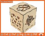 Caja de Luz Decorativa para Corte Láser - Plantillas de Amor y Vectores Creativos - Imagen 6