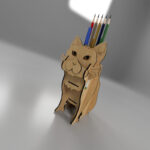 Cajas de Almacenamiento Gatunas para Corte Láser - Organiza Control Remoto, Celulares y Más - Imagen 3