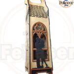 Caja de vino personalizada para enamorados - Diseño exclusivo para corte láser