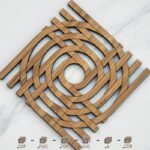 Porta tazas personalizables para corte láser - 26 diseños únicos y creativos - Imagen 7