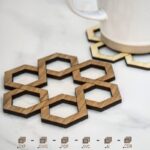 Porta tazas personalizables para corte láser - 26 diseños únicos y creativos - Imagen 8