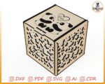 Caja de madera personalizada para el Día de San Valentín - Diseño para corte láser - Imagen 5