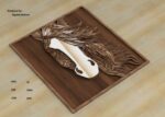 Caballo Multicapa para Corte Láser - Diseño Personalizado y Creativo para Artesanía y Decoración - Imagen 2