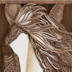 Caballo Multicapa para Corte Láser - Diseño Personalizado y Creativo para Artesanía y Decoración