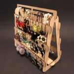 Soporte de Joyería para Pendientes y Pulseras - Archivos de Corte Láser Glowforge