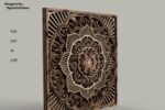 Archivos para Corte Láser de Mandalas Multicapa - Diseño Creativo para Personalización - Imagen 2