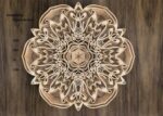Archivos de corte láser para mandalas multicapa | Plantillas en DWG y SVG - Imagen 2