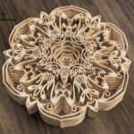 Archivos de corte láser para mandalas multicapa | Plantillas en DWG y SVG