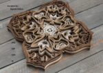 Archivos de corte láser para mandalas multicapa decorativas y personalizables