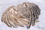 Corte Láser de Águila Americana para Decoración de Pared y Proyectos Creativos