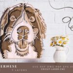 Diseño Vectorial 3D Multicapa de Bernés - Archivo SVG para Corte Láser y Proyectos Creativos