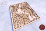 Gráfico SVG 3D BUNNY Multicapa para Corte Láser y Cricut - Diseño Creativo - Imagen 3