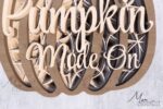 Plantilla de Calabaza Otoñal - Diseño de Corte Láser para Decoración Creativa - Imagen 3