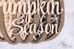 Plantilla de Calabaza de Otoño para Corte Láser - Decoración DIY, Manualidades y Regalos - Imagen 3
