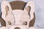 Plantilla de Corte Láser para Perro Bulldog Francés - Diseño Personalizado y Creativo - Imagen 4