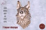 Adornos Personalizados de Corte láser para Perros Pastor Alemán - Decoración Única y Original - Imagen 3