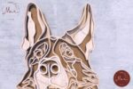 Adornos Personalizados de Corte láser para Perros Pastor Alemán - Decoración Única y Original - Imagen 5