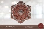 Mandala Multicapa Personalizado para Corte Láser - Diseño Decorativo y Artesanal