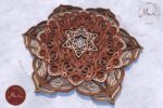Mandala Multicapa Personalizado para Corte Láser - Diseño Decorativo y Artesanal - Imagen 5