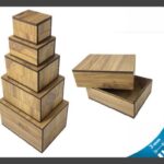 Juego de 5 Cajas Entrelaçadas para Joyas - Almacenamiento y Decoración Elegante