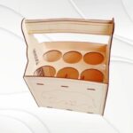 Bolsa de caja para cerveza - Patrón de corte láser vectorial personalizable